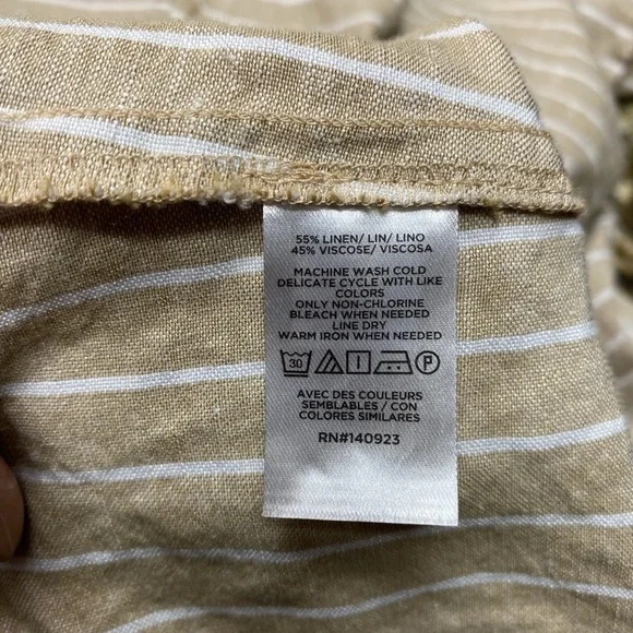 LOFT Linen Shift Dress - Picture 5 of 6